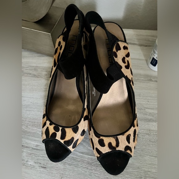 LMODA SPAN/  Leopard Lace Shies size  8M - Picture 2 of 8